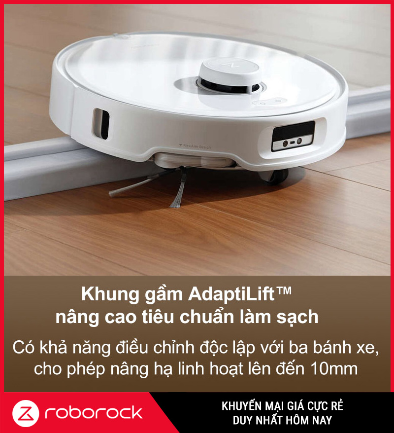 Robot Hút Bụi Lau Nhà Roborock Q Revo Edge 5V1