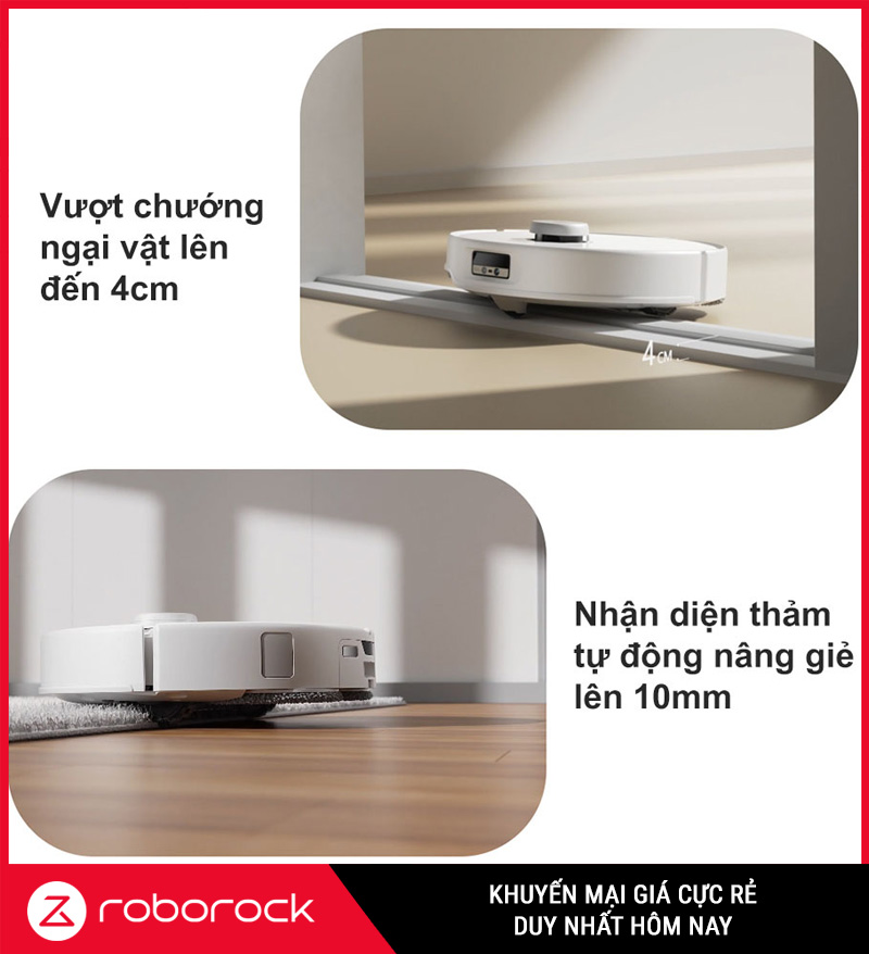 Robot Hút Bụi Lau Nhà Roborock Q Revo Edge 5V1