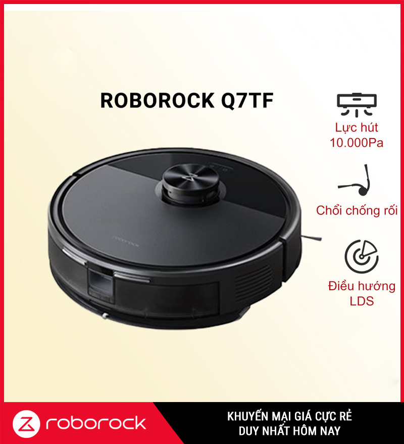 Robot Hút Bụi Lau Nhà Roborock Q7TF Chính Hãng Giá Rẻ