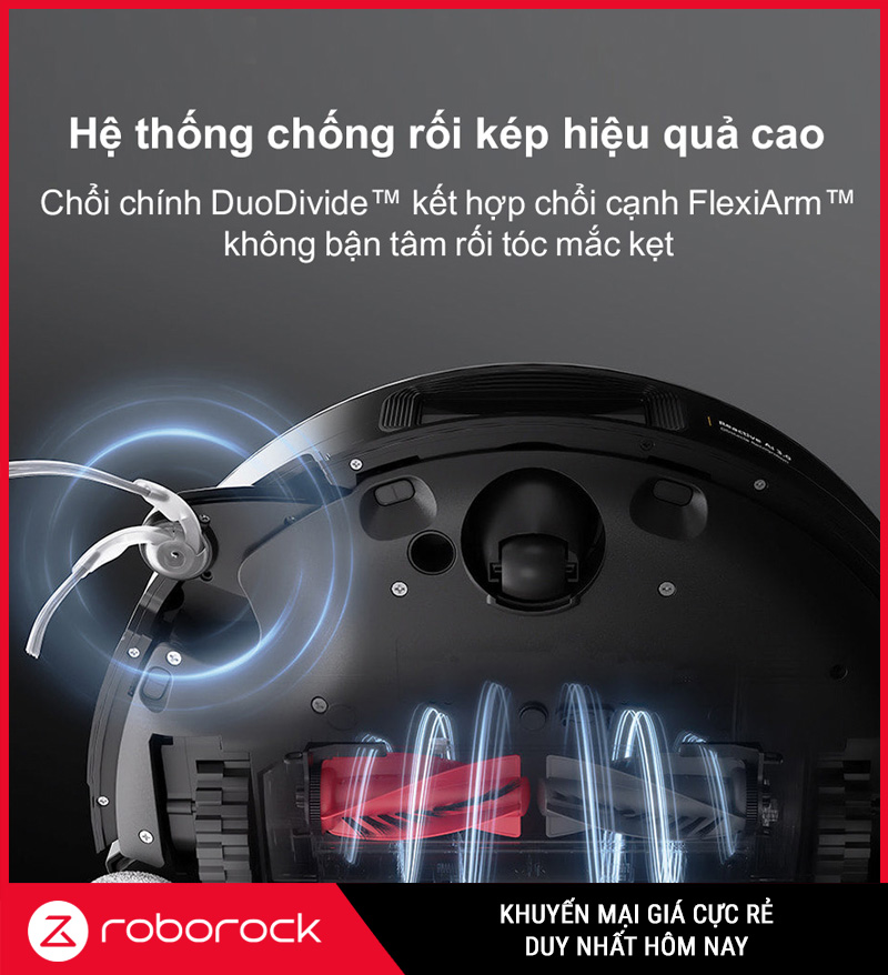 Robot Hút Bụi Lau Nhà Roborock Saros 10