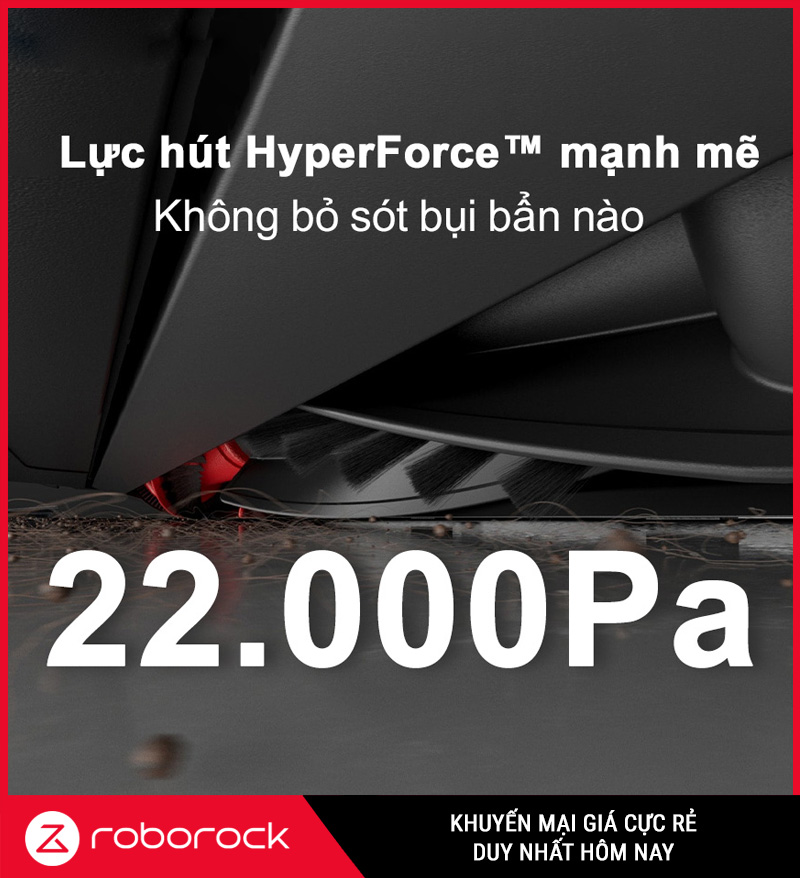 Robot Hút Bụi Lau Nhà Roborock Saros 10
