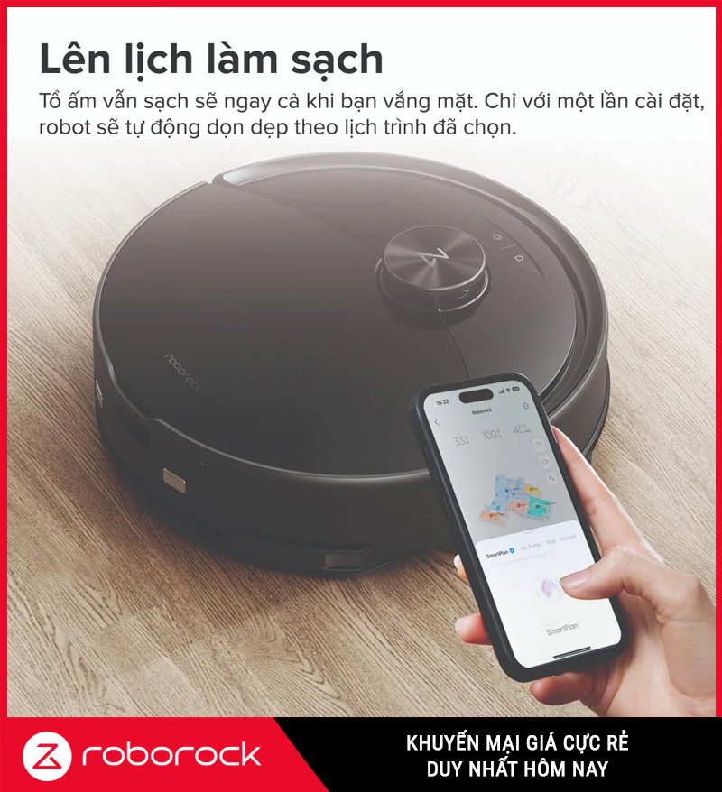 Robot Hút Bụi Lau Nhà Roborock Q10 PF Chính Hãng Giá Rẻ