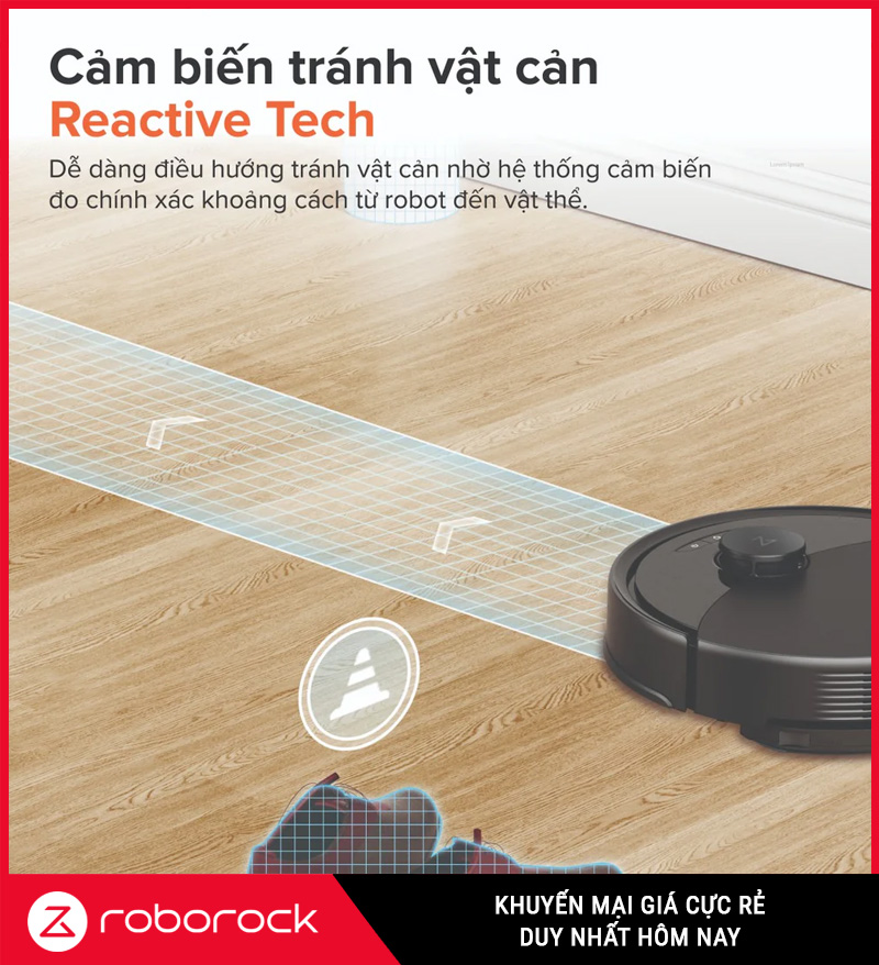 Robot Hút Bụi Lau Nhà Roborock Q10 PF Chính Hãng Giá Rẻ