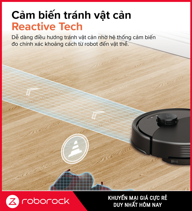 Robot Hút Bụi Lau Nhà Roborock Q10 VF