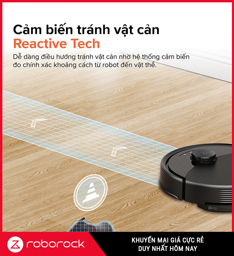 Robot Hút Bụi Lau Nhà Roborock Q10 PF (+) Plus Cao Cấp