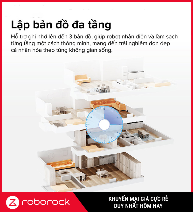 Robot Hút Bụi Lau Nhà Roborock Q10 PF (+) Plus Cao Cấp