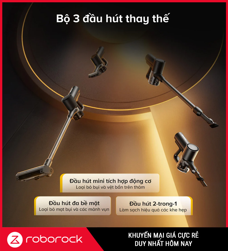 Máy Hút Bụi Cầm Tay Roborock F25 ACE Combo