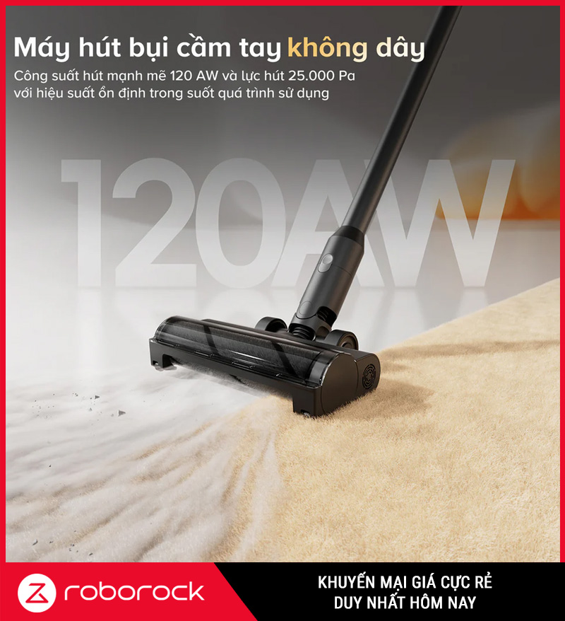 Máy Hút Bụi Cầm Tay Roborock F25 ACE Combo