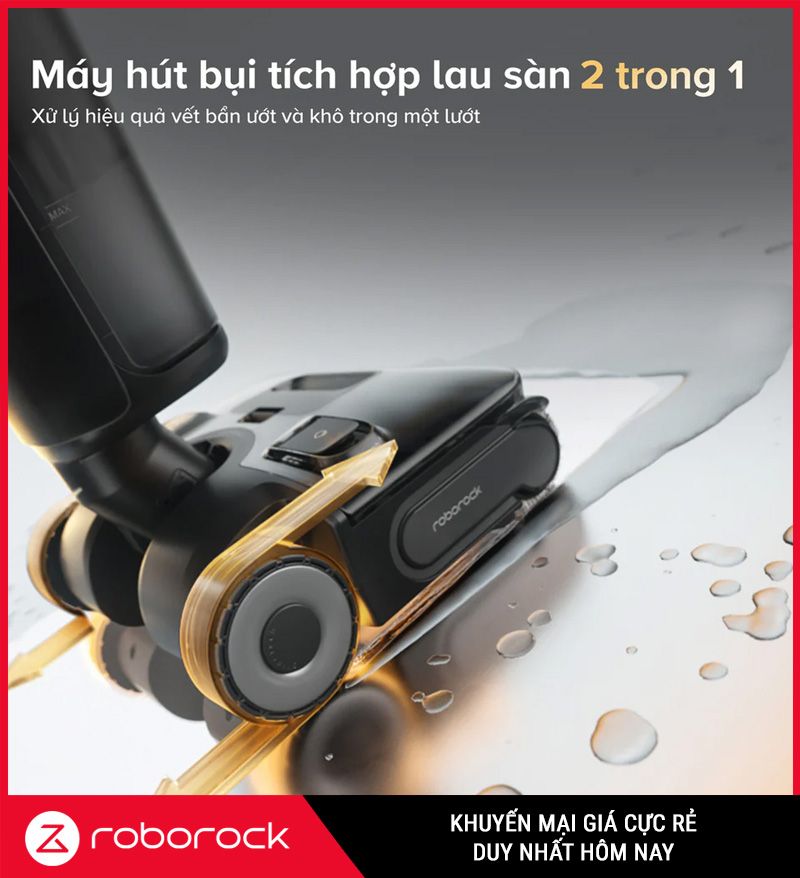 Máy Hút Bụi Cầm Tay Roborock F25 ACE Combo