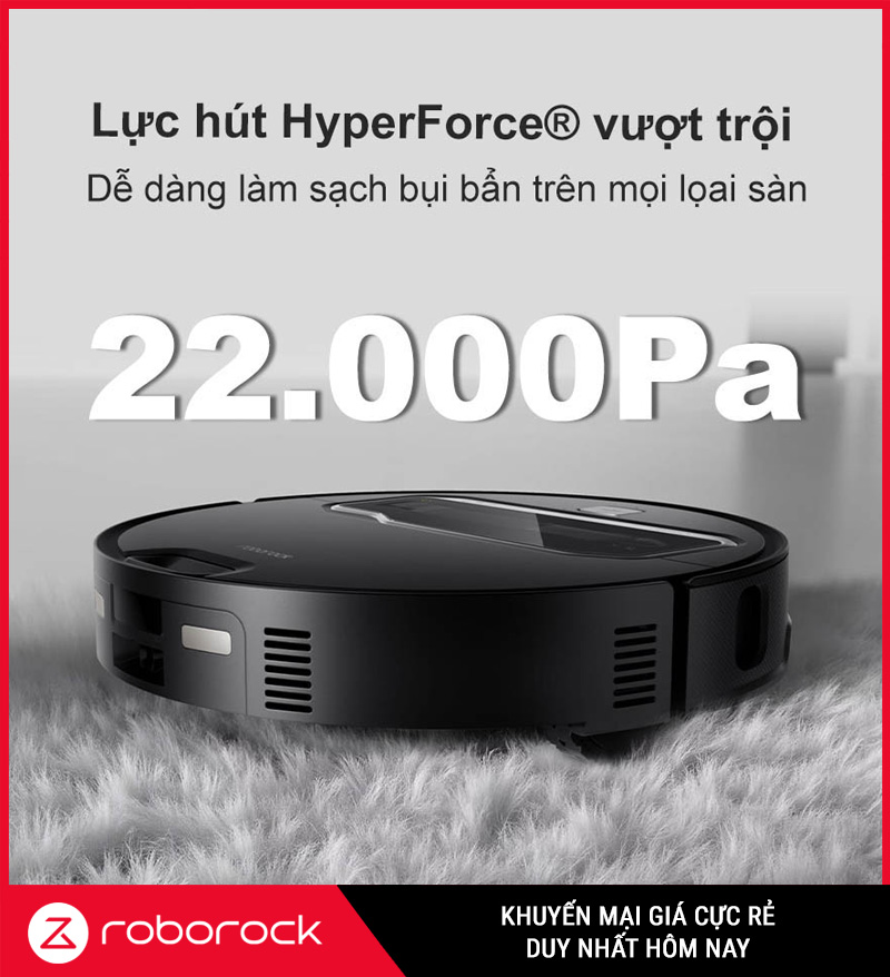 Robot Hút Bụi Lau Nhà Roborock Saros Z70